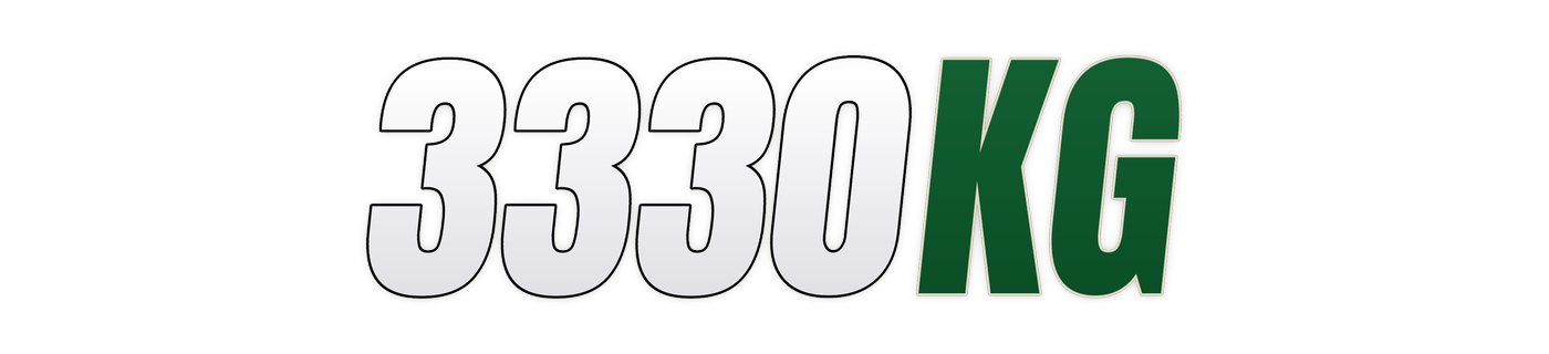 3330kg লোগো